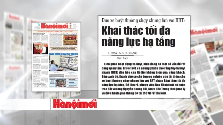 Tranh cãi về hiệu quả của xe bus nhanh BRT Hà Nội: Chưa có hồi kết - Ảnh 1.