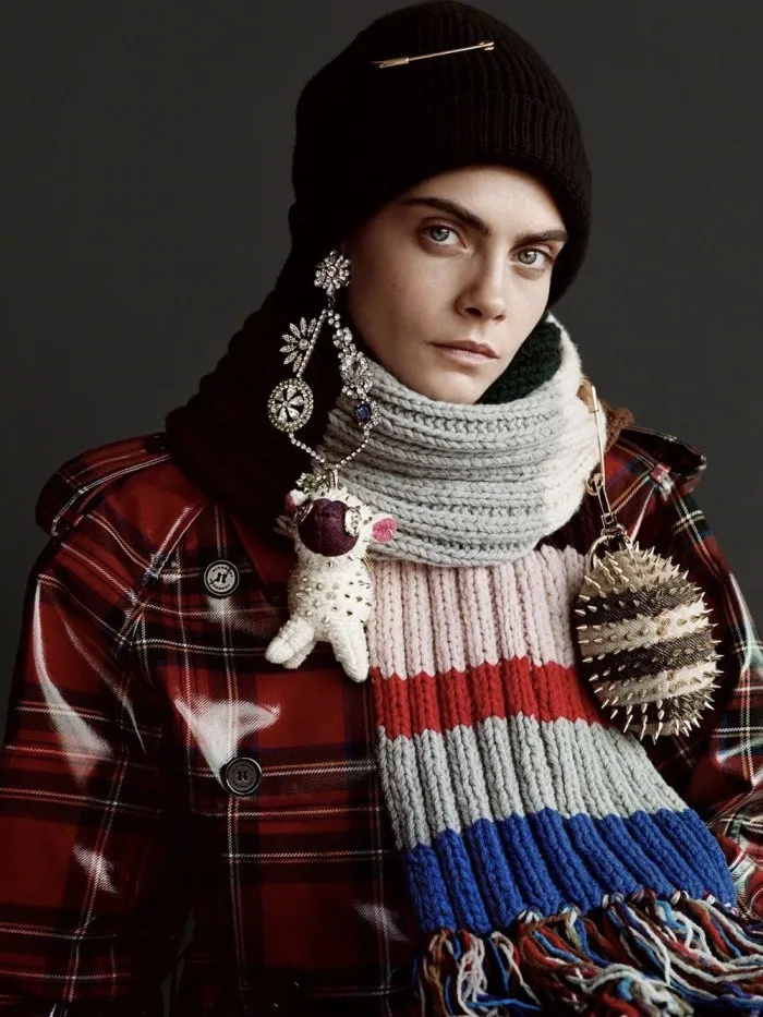 Cara Delevingne cá tính trong chiến dịch mới của Burberry - Ảnh 7. Cara Delevingne cá tính trong chiến dịch mới của Burberry - Ảnh 7.