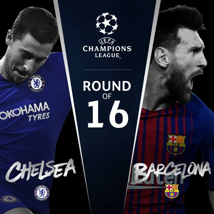 Vòng 1/8 Champions League: Chelsea, Real đụng Barcelona, PSG; thành Manchester dễ thở - Ảnh 2. Vòng 1/8 Champions League: Chelsea, Real đụng Barcelona, PSG; thành Manchester dễ thở - Ảnh 2.