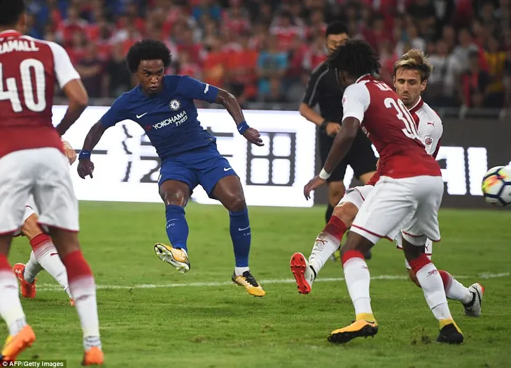 Chelsea thắng thuyết phục Arsenal - Ảnh 1. Chelsea thắng thuyết phục Arsenal - Ảnh 1.