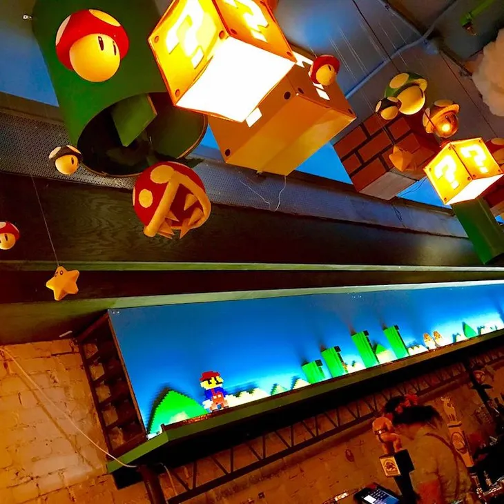 Các fan của Super Mario chắc chắn sẽ thích mê quán bar này! - Ảnh 9. Các fan của Super Mario chắc chắn sẽ thích mê quán bar này! - Ảnh 9.