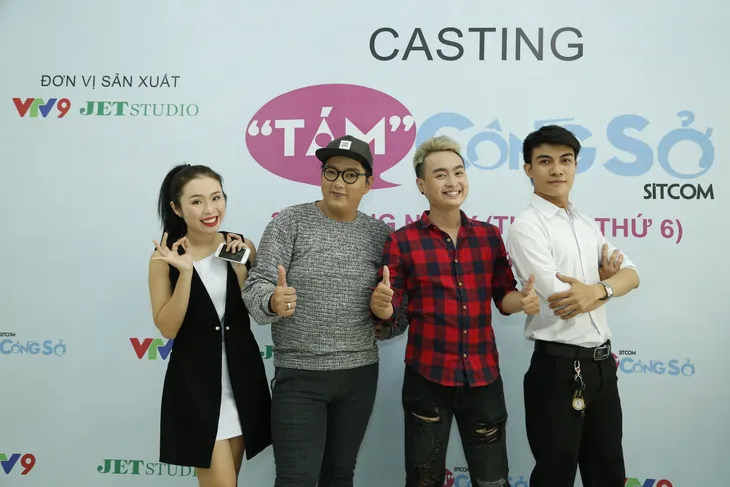 Nô nức buổi casting phim hài sitcom Tám công sở - Ảnh 1. Nô nức buổi casting phim hài sitcom Tám công sở - Ảnh 1.