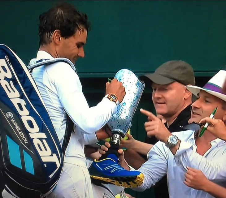 Wimbledon 2017 ngày thi đấu thứ 3: Chiếc chân giả và những đồng xu - Ảnh 1. Wimbledon 2017 ngày thi đấu thứ 3: Chiếc chân giả và những đồng xu - Ảnh 1.