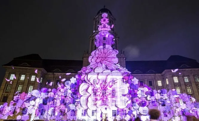 Mãn nhãn với lễ hội ánh sáng Berlin - Ảnh 3. Mãn nhãn với lễ hội ánh sáng Berlin - Ảnh 3.