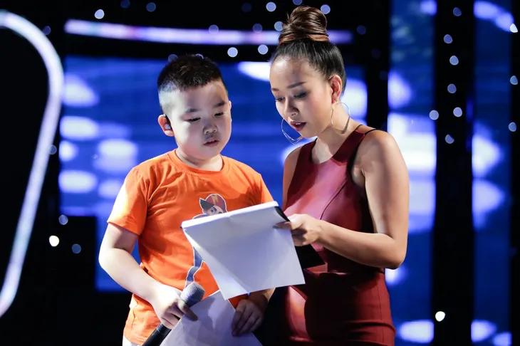 Thảo Trang “không nói nên lời” trước thí sinh Vietnam Idol Kids - Ảnh 1. Thảo Trang “không nói nên lời” trước thí sinh Vietnam Idol Kids - Ảnh 1.