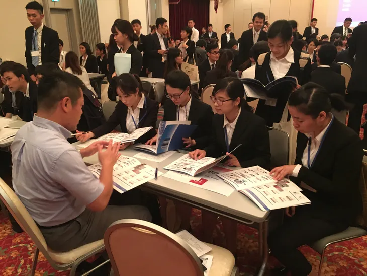 Kết nối sinh viên Việt Nam với các doanh nghiệp Nhật Bản tại Osaka - Ảnh 1. Kết nối sinh viên Việt Nam với các doanh nghiệp Nhật Bản tại Osaka - Ảnh 1.