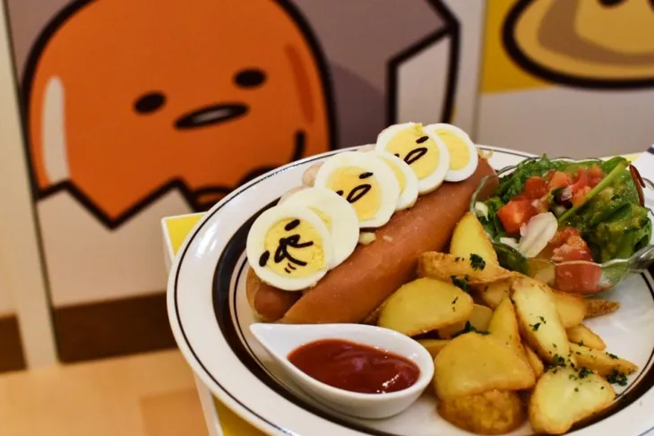 Khám phá quán cà phê trứng lười Gudetama - Ảnh 8. Khám phá quán cà phê trứng lười Gudetama - Ảnh 8.