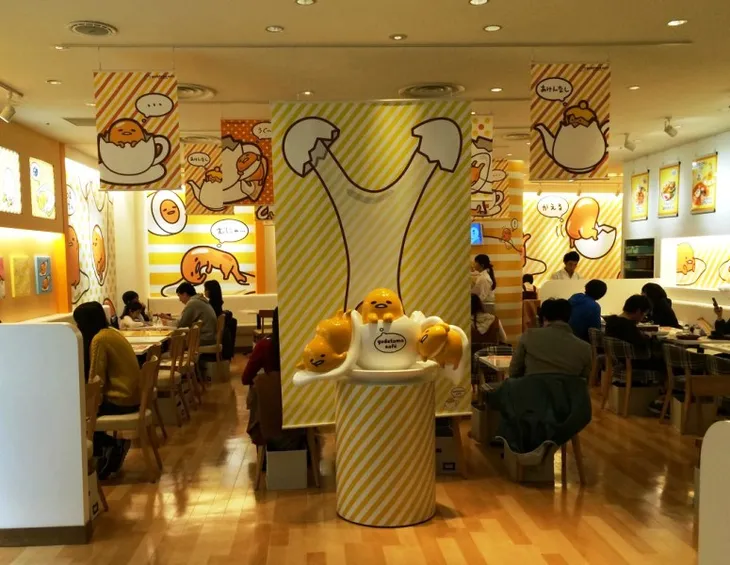 Khám phá quán cà phê trứng lười Gudetama - Ảnh 3. Khám phá quán cà phê trứng lười Gudetama - Ảnh 3.