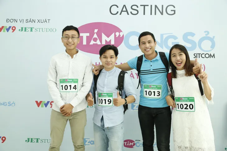 Nô nức buổi casting phim hài sitcom Tám công sở - Ảnh 3. Nô nức buổi casting phim hài sitcom Tám công sở - Ảnh 3.