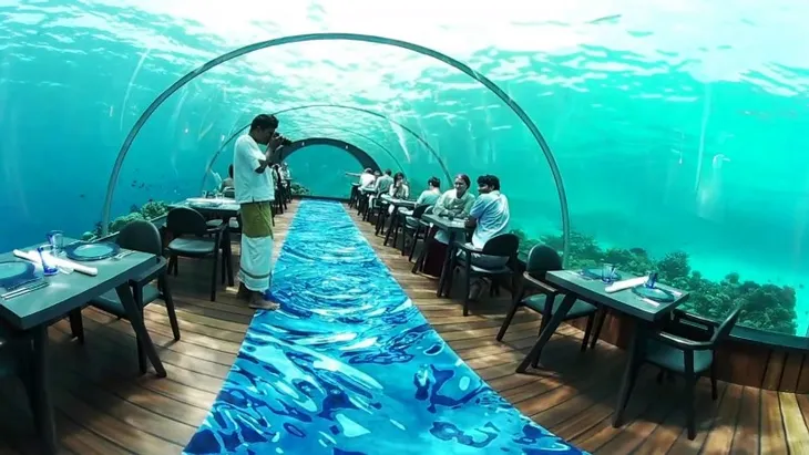 Khám phá nhà hàng dưới nước lớn nhất thế giới - Ảnh 4. Khám phá nhà hàng dưới nước lớn nhất thế giới - Ảnh 4.