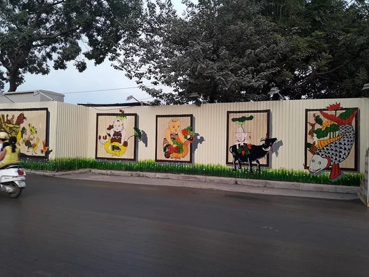 Chiêm ngưỡng đường tranh 3D lạ mắt ở Hà Nội - Ảnh 9.