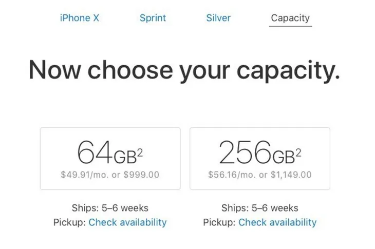 iPhone X bán hết veo chỉ sau vài phút - Ảnh 1. iPhone X bán hết veo chỉ sau vài phút - Ảnh 1.