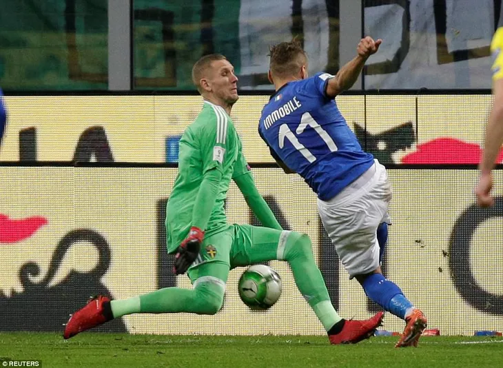 Sau 60 năm, Italia lần đầu tiên vắng mặt ở World Cup - Ảnh 1. Sau 60 năm, Italia lần đầu tiên vắng mặt ở World Cup - Ảnh 1.