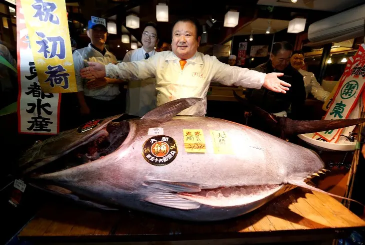 Ông vua cá ngừ Nhật Bản lo ngại chợ cá Tsukiji khó giữ nét truyền thống - Ảnh 1. Ông vua cá ngừ Nhật Bản lo ngại chợ cá Tsukiji khó giữ nét truyền thống - Ảnh 1.