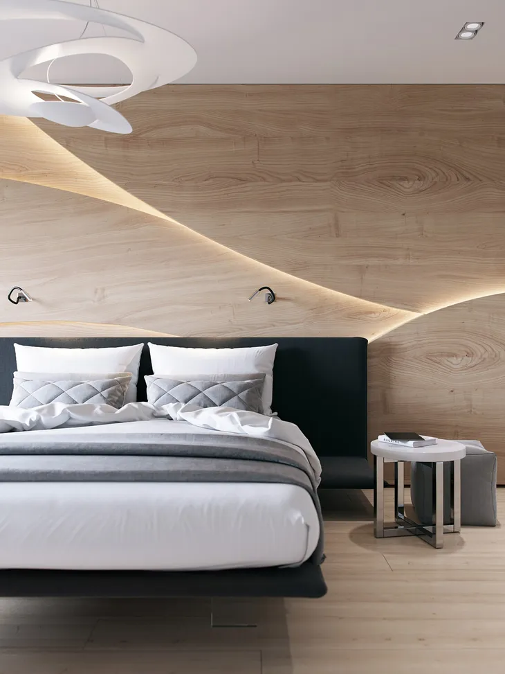 Những gợi ý cho phòng ngủ vừa sang trọng vừa hiện đại với nội thất bằng gỗ - Ảnh 1. Những gợi ý cho phòng ngủ vừa sang trọng vừa hiện đại với nội thất bằng gỗ - Ảnh 1.