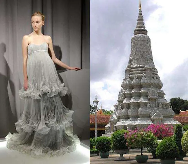 Những thiết kế thời trang siêu độc được thổi hồn từ kiến trúc - Ảnh 13. Những thiết kế thời trang siêu độc được thổi hồn từ kiến trúc - Ảnh 13.