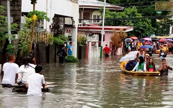 Bão Maring khiến 3 người thiệt mạng và gây ngập lụt tại Philippines - Ảnh 1. Bão Maring khiến 3 người thiệt mạng và gây ngập lụt tại Philippines - Ảnh 1.