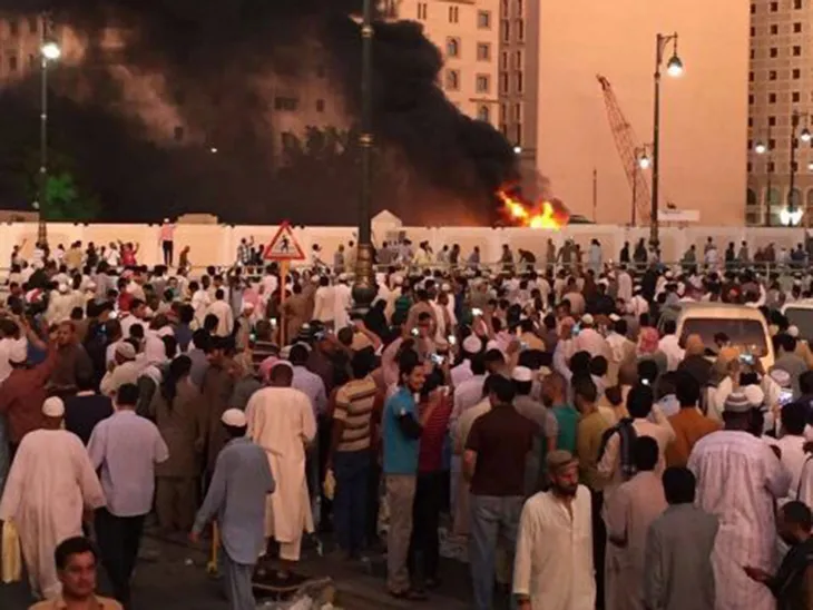 Bắt giữ 46 kẻ tình nghi đánh bom đền thờ Tiên tri ở Saudi Arabia - Ảnh 2. Bắt giữ 46 kẻ tình nghi đánh bom đền thờ Tiên tri ở Saudi Arabia - Ảnh 2.