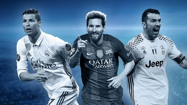 Danh sách rút gọn cho giải thưởng Cầu thủ hay nhất Champions League 2016/17 của UEFA - Ảnh 1. Danh sách rút gọn cho giải thưởng Cầu thủ hay nhất Champions League 2016/17 của UEFA - Ảnh 1.