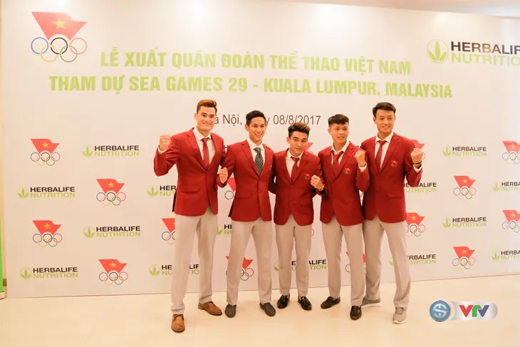 Lễ xuất quân Đoàn Thể thao Việt Nam tham dự SEA Games 29 - Ảnh 11. Lễ xuất quân Đoàn Thể thao Việt Nam tham dự SEA Games 29 - Ảnh 11.