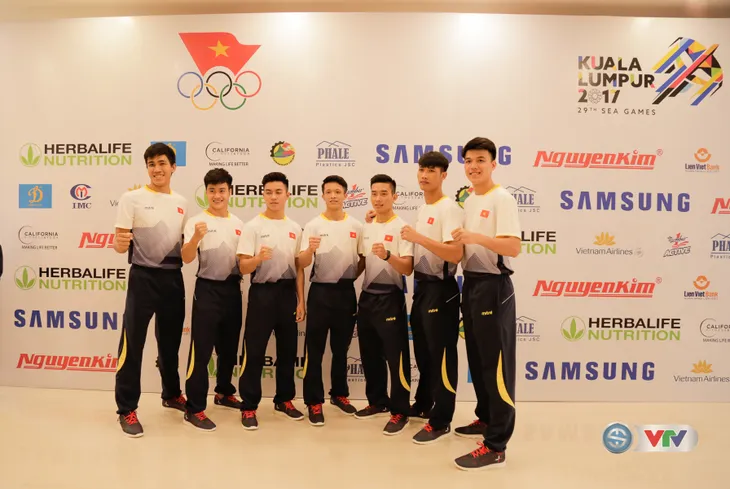 Lễ xuất quân Đoàn Thể thao Việt Nam tham dự SEA Games 29 - Ảnh 9. Lễ xuất quân Đoàn Thể thao Việt Nam tham dự SEA Games 29 - Ảnh 9.