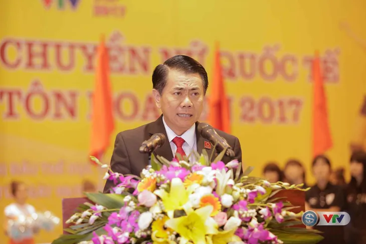 Ảnh: Những khoảnh khắc đáng nhớ và ấn tượng trong Lễ khai mạc Giải bóng chuyền nữ Quốc tế VTV Cup Tôn Hoa Sen 2017 - Ảnh 10. Ảnh: Những khoảnh khắc đáng nhớ và ấn tượng trong Lễ khai mạc Giải bóng chuyền nữ Quốc tế VTV Cup Tôn Hoa Sen 2017 - Ảnh 10.
