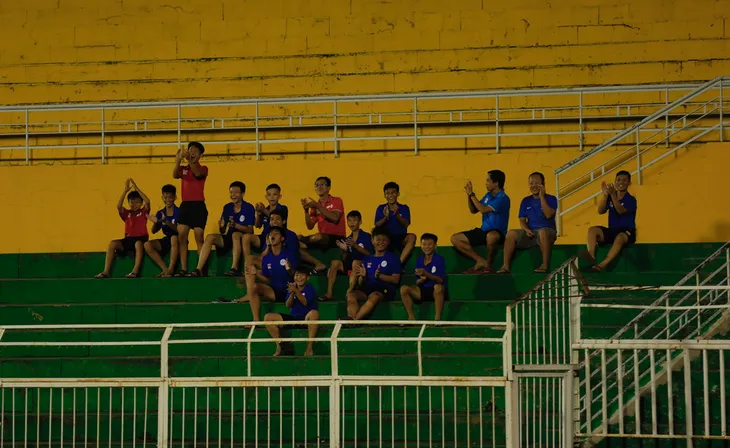 CHÙM ẢNH: ĐT U20 Argentina tập làm quen sân Thống Nhất - Ảnh 17. CHÙM ẢNH: ĐT U20 Argentina tập làm quen sân Thống Nhất - Ảnh 17.