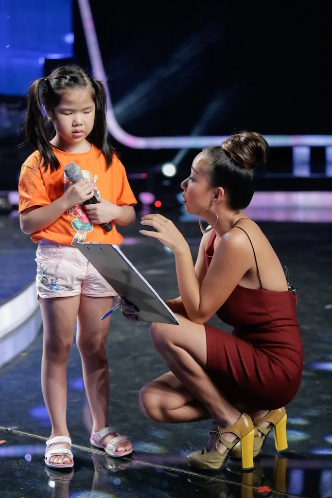 Thảo Trang “không nói nên lời” trước thí sinh Vietnam Idol Kids - Ảnh 3. Thảo Trang “không nói nên lời” trước thí sinh Vietnam Idol Kids - Ảnh 3.