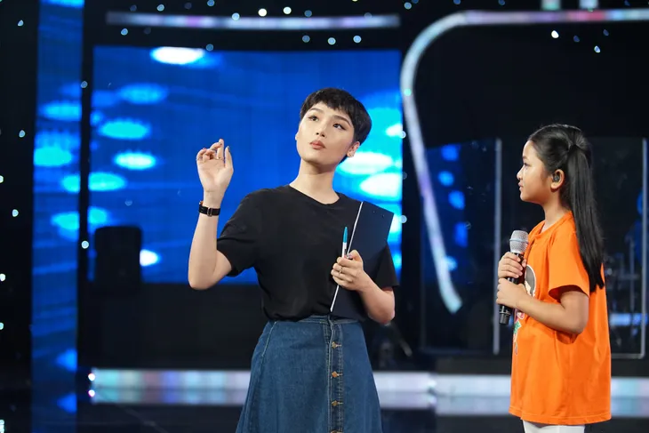 Vietnam Idol Kids 2017: Miu Lê tự nhận mình là người hâm mộ Thiên Khôi - Ảnh 3. Vietnam Idol Kids 2017: Miu Lê tự nhận mình là người hâm mộ Thiên Khôi - Ảnh 3.