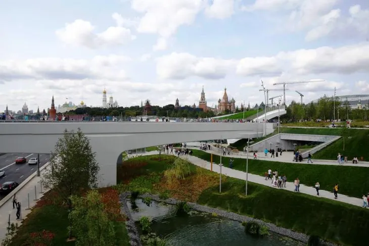 Nga khánh thành công viên 10ha độc đáo ở Moscow - Ảnh 4. Nga khánh thành công viên 10ha độc đáo ở Moscow - Ảnh 4.