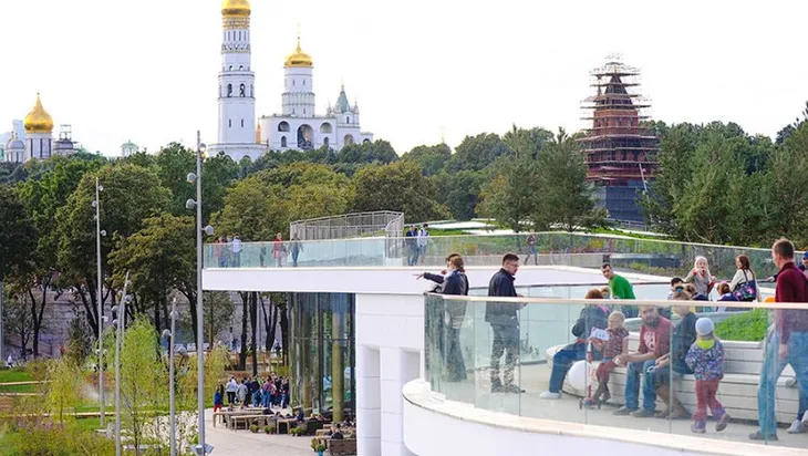 Nga khánh thành công viên 10ha độc đáo ở Moscow - Ảnh 2. Nga khánh thành công viên 10ha độc đáo ở Moscow - Ảnh 2.