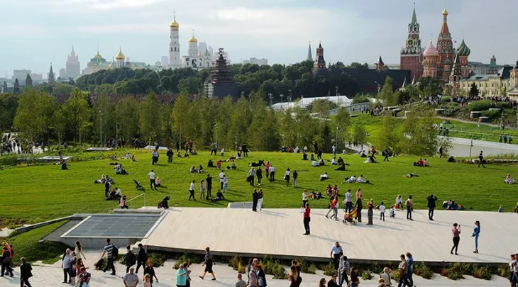 Nga khánh thành công viên 10ha độc đáo ở Moscow - Ảnh 3. Nga khánh thành công viên 10ha độc đáo ở Moscow - Ảnh 3.