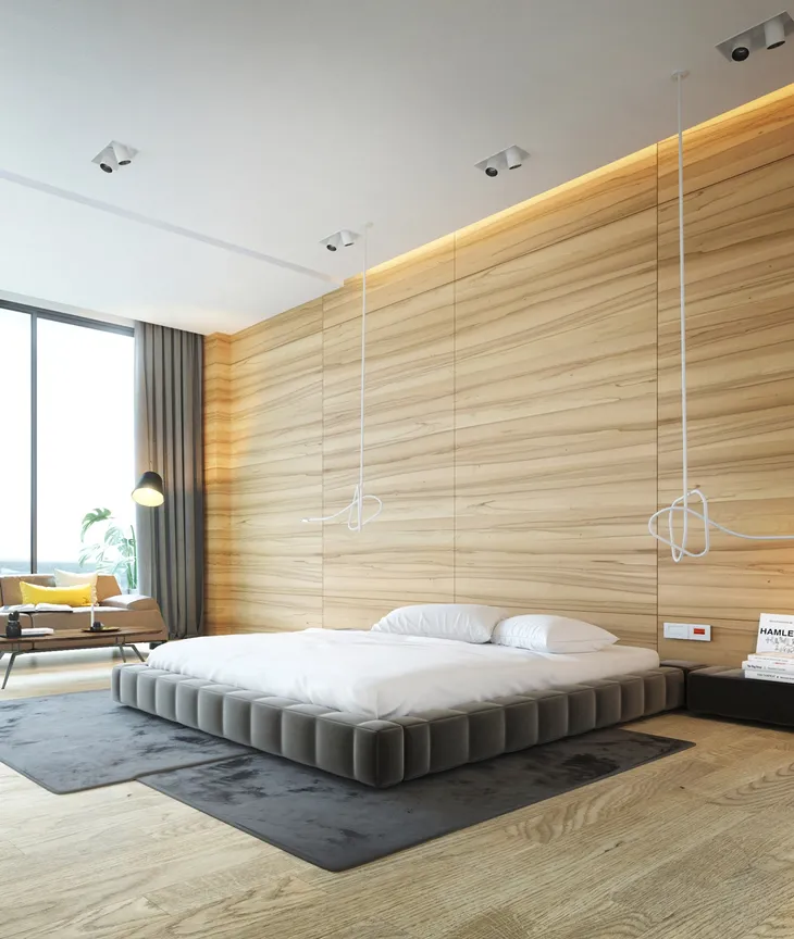 Những gợi ý cho phòng ngủ vừa sang trọng vừa hiện đại với nội thất bằng gỗ - Ảnh 20. Những gợi ý cho phòng ngủ vừa sang trọng vừa hiện đại với nội thất bằng gỗ - Ảnh 20.