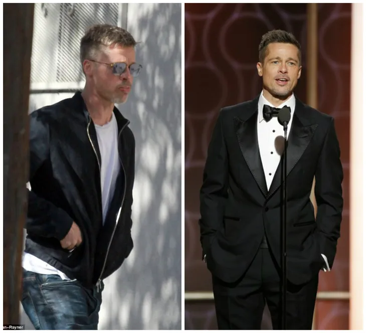Không còn là nam tài tử ngày nào, Brad Pitt nhìn gầy gò tới mức này đây - Ảnh 1. Không còn là nam tài tử ngày nào, Brad Pitt nhìn gầy gò tới mức này đây - Ảnh 1.
