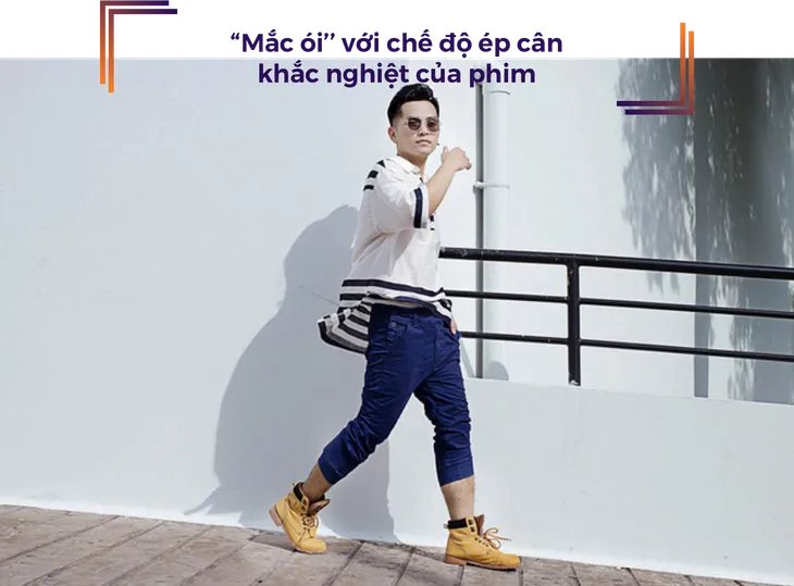 Phạm Hồng Phước: “Nhiều lần tôi mắc ói khi thực hiện chế độ ép cân khắc nghiệt của phim” - Ảnh 1. Phạm Hồng Phước: “Nhiều lần tôi mắc ói khi thực hiện chế độ ép cân khắc nghiệt của phim” - Ảnh 1.