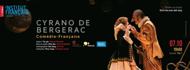 Tác phẩm kịch kinh điển Cyrano de Bergerac đến với khán giả Hà Nội - Ảnh 1. Tác phẩm kịch kinh điển Cyrano de Bergerac đến với khán giả Hà Nội - Ảnh 1.