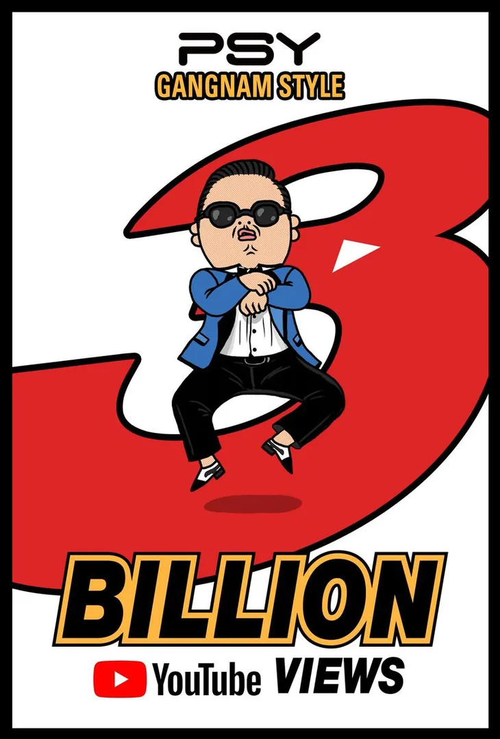 MV Gangnam Style vượt 3 tỷ lượt xem trên Youtube - Ảnh 2. MV Gangnam Style vượt 3 tỷ lượt xem trên Youtube - Ảnh 2.