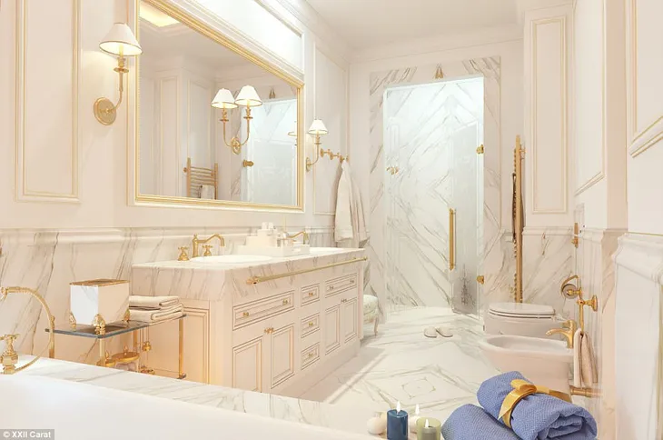 Bồn tắm triệu đô của giới nhà giàu ở Dubai - Ảnh 6. Bồn tắm triệu đô của giới nhà giàu ở Dubai - Ảnh 6.