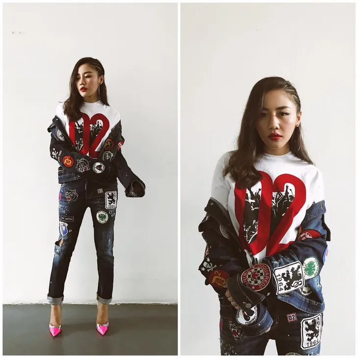 Học tập cách sao Việt mix đồ, bạn sẽ là một fashionista thực thụ - Ảnh 4. Học tập cách sao Việt mix đồ, bạn sẽ là một fashionista thực thụ - Ảnh 4.