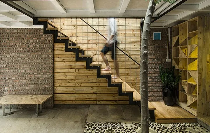 Nhà 46m2 của giảng viên trẻ ở Hà Nội được ca ngợi trên báo ngoại - Ảnh 4. Nhà 46m2 của giảng viên trẻ ở Hà Nội được ca ngợi trên báo ngoại - Ảnh 4.