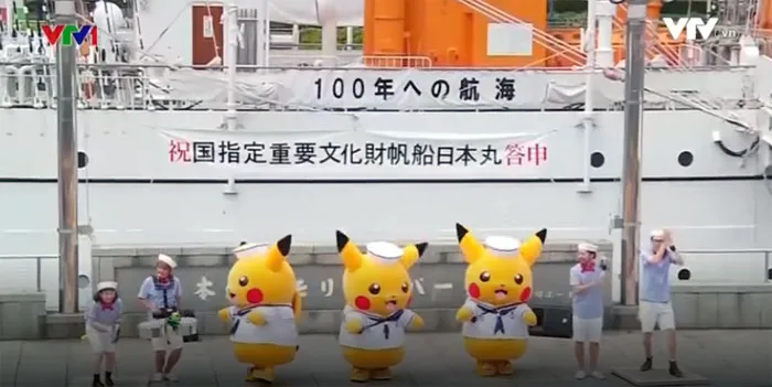 Vui nhộn lễ hội Pikachu ở Nhật Bản - Ảnh 1. Vui nhộn lễ hội Pikachu ở Nhật Bản - Ảnh 1.