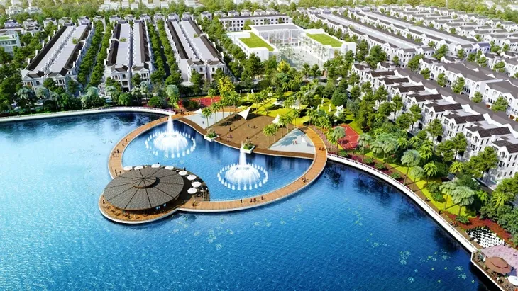 12,4ha hồ điều hòa - Giấc mơ xanh giữa lòng Hà Nội - Ảnh 1. 12,4ha hồ điều hòa - Giấc mơ xanh giữa lòng Hà Nội - Ảnh 1.