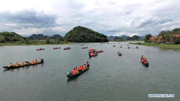 Mùa hè rực rỡ tại công viên sinh thái Puzhehei, Trung Quốc - Ảnh 13. Mùa hè rực rỡ tại công viên sinh thái Puzhehei, Trung Quốc - Ảnh 13.
