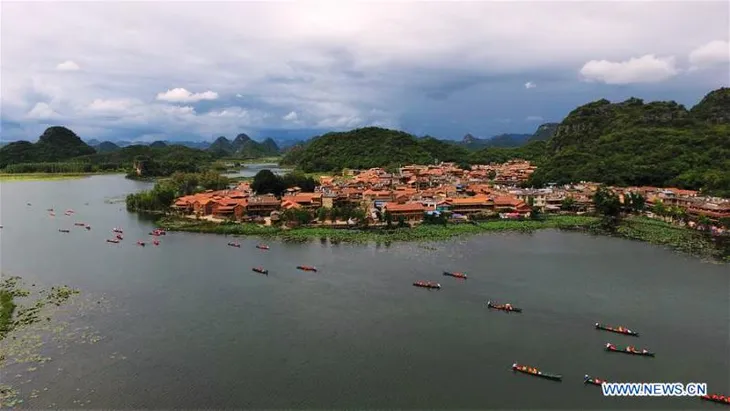 Mùa hè rực rỡ tại công viên sinh thái Puzhehei, Trung Quốc - Ảnh 7. Mùa hè rực rỡ tại công viên sinh thái Puzhehei, Trung Quốc - Ảnh 7.