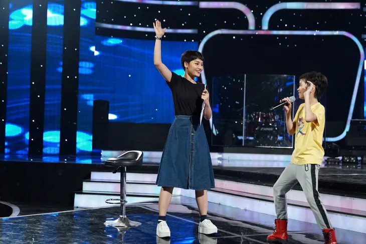Vietnam Idol Kids 2017: Miu Lê tự nhận mình là người hâm mộ Thiên Khôi - Ảnh 4. Vietnam Idol Kids 2017: Miu Lê tự nhận mình là người hâm mộ Thiên Khôi - Ảnh 4.