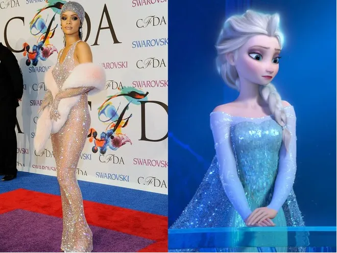 Những lần Rihanna đốn tim khán giả với ngoại hình tựa công chúa Disney - Ảnh 1. Những lần Rihanna đốn tim khán giả với ngoại hình tựa công chúa Disney - Ảnh 1.