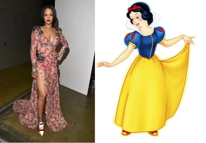 Những lần Rihanna đốn tim khán giả với ngoại hình tựa công chúa Disney - Ảnh 5. Những lần Rihanna đốn tim khán giả với ngoại hình tựa công chúa Disney - Ảnh 5.
