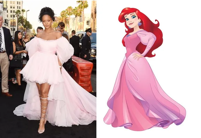 Những lần Rihanna đốn tim khán giả với ngoại hình tựa công chúa Disney - Ảnh 4. Những lần Rihanna đốn tim khán giả với ngoại hình tựa công chúa Disney - Ảnh 4.