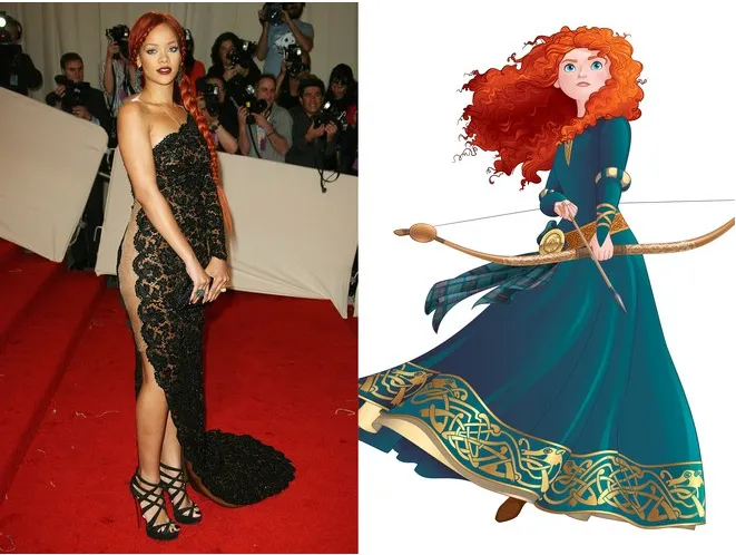 Những lần Rihanna đốn tim khán giả với ngoại hình tựa công chúa Disney - Ảnh 3. Những lần Rihanna đốn tim khán giả với ngoại hình tựa công chúa Disney - Ảnh 3.