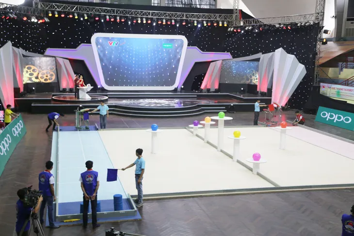 Robocon Việt Nam 2017: Kỷ lục mới về thời gian giành APPARE được xác lập - Ảnh 1. Robocon Việt Nam 2017: Kỷ lục mới về thời gian giành APPARE được xác lập - Ảnh 1.